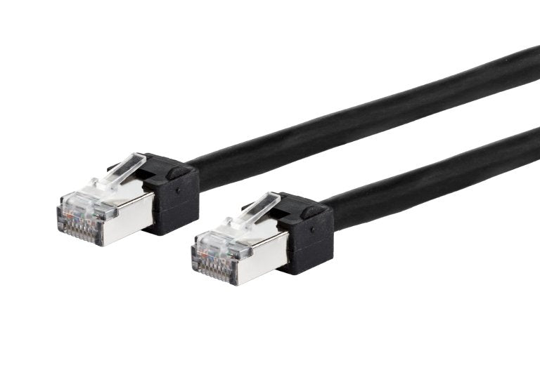 Metz Connect 13084F3000- And Network Cable Black 3M CAT.5E S/UTP (STP)