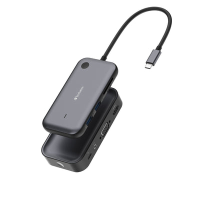 Verbatim Adapter Screen Wireless USB Type-c Share My Screen 1080P WDA-01 1x HDMI 1x USB 1x USB Type-c Grey And — image 1