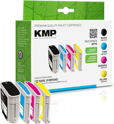 Kmp Cartridge HP No. 940XL Multip. 1400-2200S. H71V Rellenado — image 1