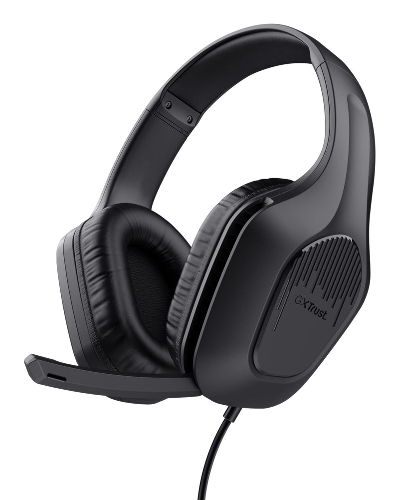 Trust Headphones Gaming With Microphone Gaming Gxt 415 Zirox Jack 3.5 Black