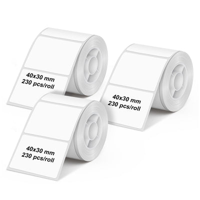 Olympia Roll Labels PM220 3ER Pack White — image 1