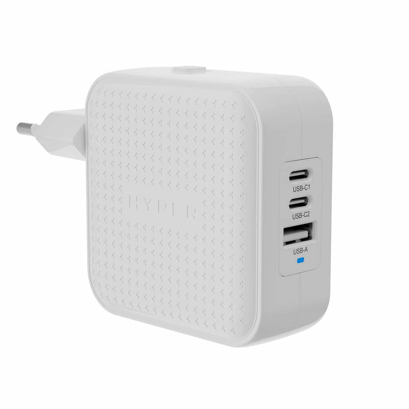 Targus Cargadpr Wall Hyperjuice 70W 2x USB Type-c 1x USB Type a White