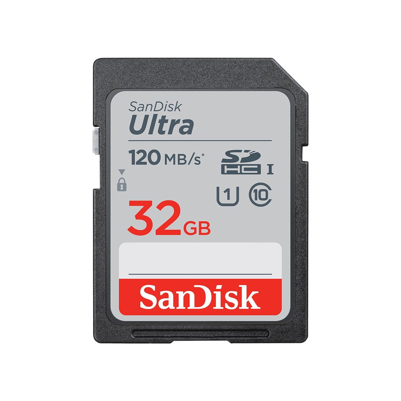 SanDisk Ultra Memory Card Flash 32GB Uhs-i U1 / CLASS10 Sdhc Uhs-i