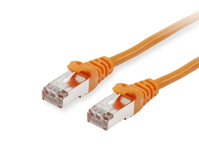 Equip Network Cable CAT.6A S/FTP 2x RJ45 3.00M Orange Lszh — image 1