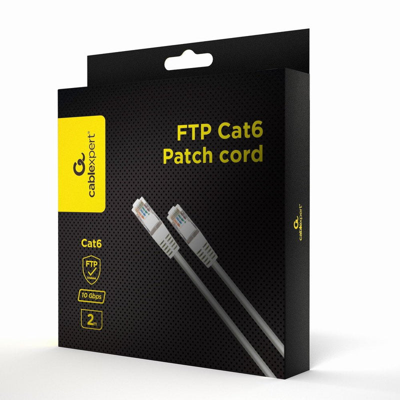 Gembird Network Cable FTP CAT.6 2M Grey PPB6-2M