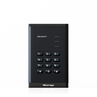 Istorage DISKASHUR3 HDD 256-BIT 2TB - Black — image 1