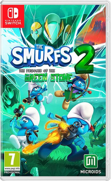 Set Pitufos 2 - The Prisoner Of The Green Stone Switch — image 1