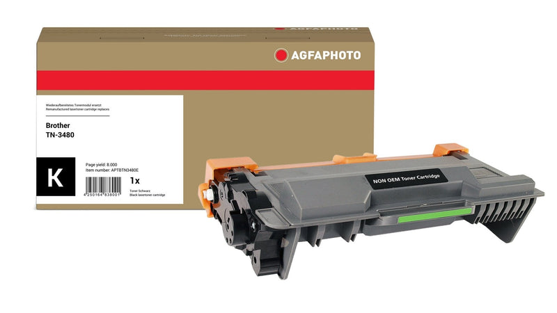 Agfaphoto Toner APTBTN3480E. Brother TN-3480 Black