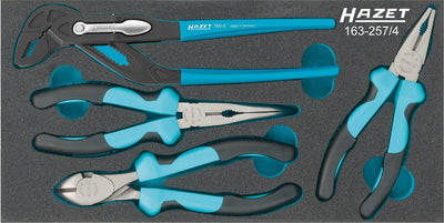 Hazet Set Of Pliers 163-257/4, Set Of Her Ientas 4 Pieces 163-257/4 — image 1