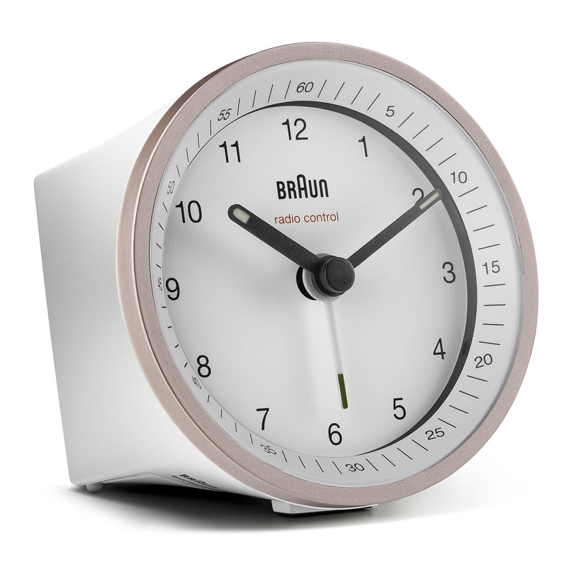 Braun BC07 Watch Despertador Analógico Rosa Blanco