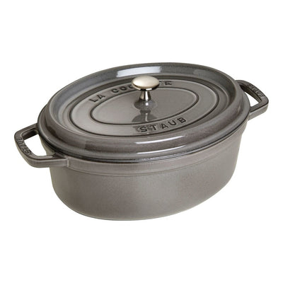 Staub Cocotte Redonda , 31CM Hierro Fundido, Grey Graphite — image 1