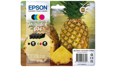 Epson Pack 4 Cartridges Originales 604 Bk + C + M + And - C13T10G64010 PAG-150 — image 1