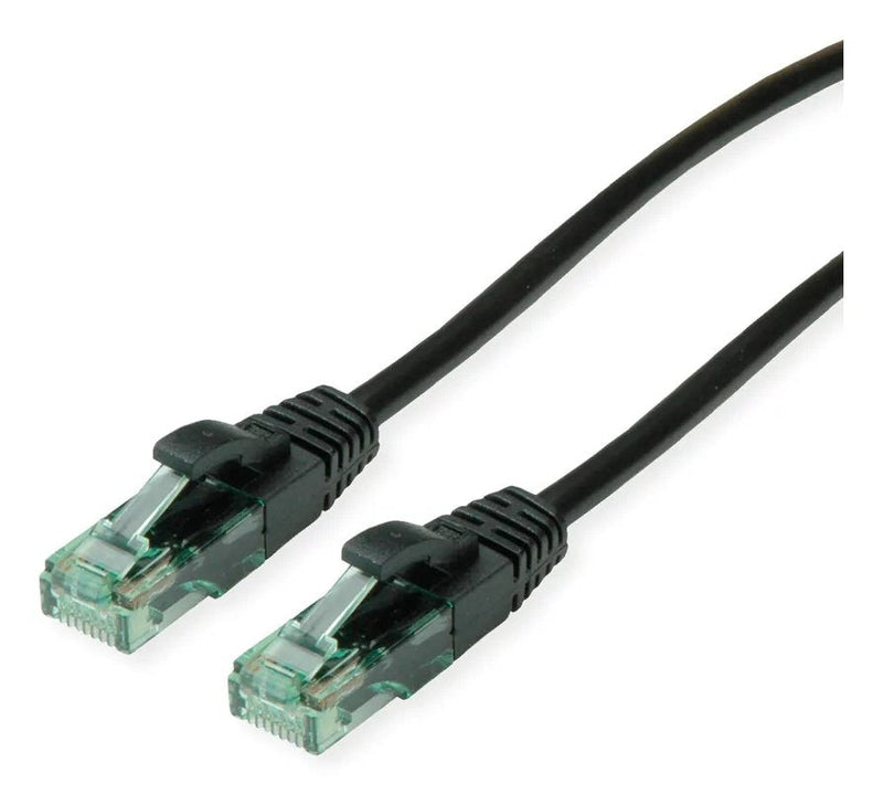 Roline Rm Network Cable CAT.6A UTP, Negro 0,3M