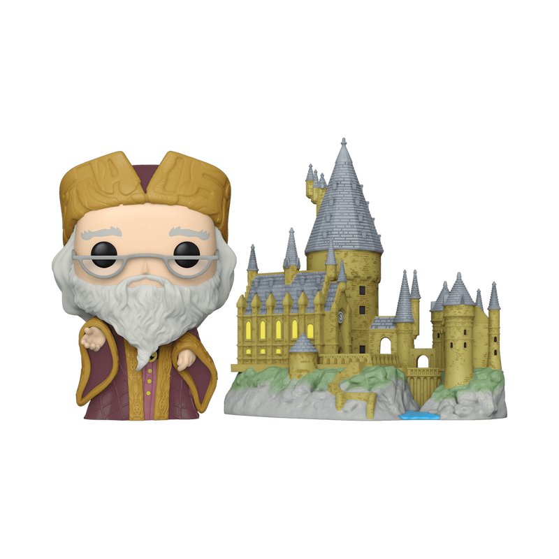 Figure Pop Harry Potter Anniversary Dumbledore With Hogwarts
