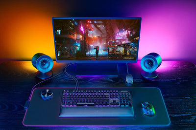 Razer Nommo V2 Pro, Speakers Black Usb, Bluetooth) — image 1