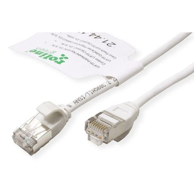Roline Cable Green U FTP Network CAT.6A (class Ea), Lsoh, Slim, White 1,5M — image 1