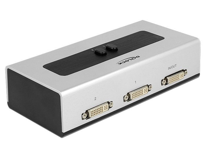 Delock Switch DVI 2-PUERTOS Manual Bidireccional - 87664