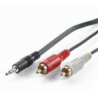 Value Cable Audio 11.99.4345 5M 2 X Rca 3,5MM Black — image 1