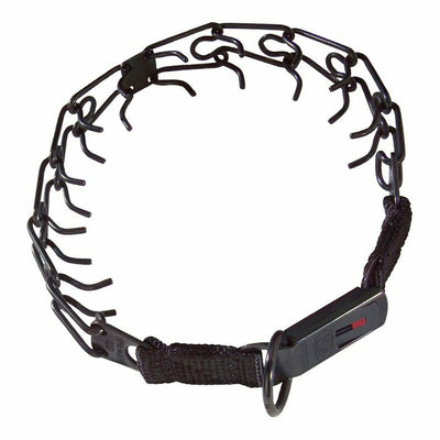 Choke Collar Hs Sprenger Lock Black Stainless steel