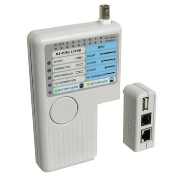 Wp Cable Tester RJ11/12/45 BNC And USB