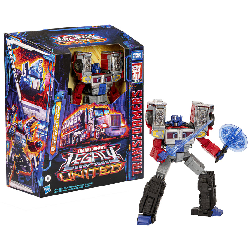 Hasbro Figure Transformers Legaly United Leader Class Optimus Prime
