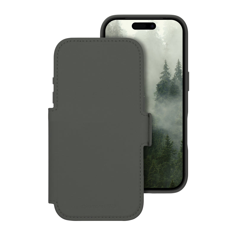 DBRAMANTE1928 Lynge Case With Cover Phone Mobile Phone Compatibilidad With Magsafe Sombra Bosque Apple Iphone