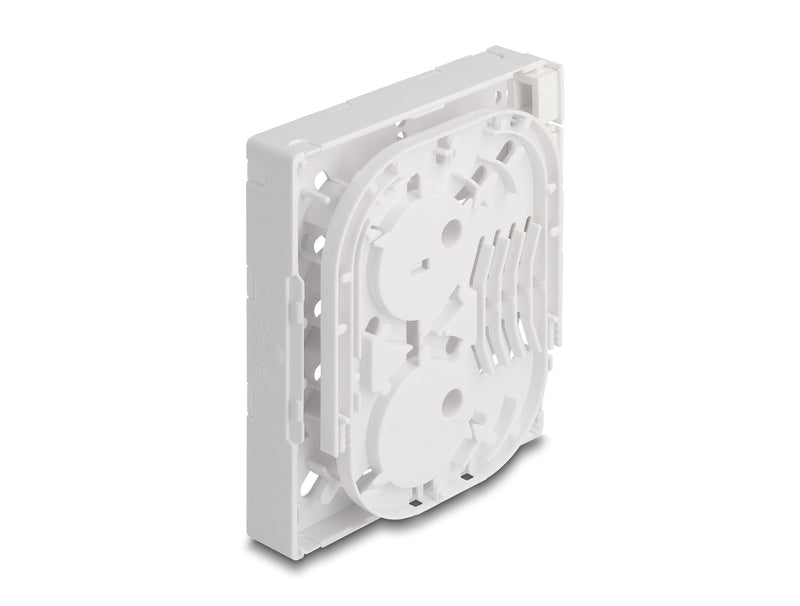 Delock 87890 Box Of Connection Fibre Optic Ftth Assembly Wall 4 X Sc Simplex Or Lc Duplex White