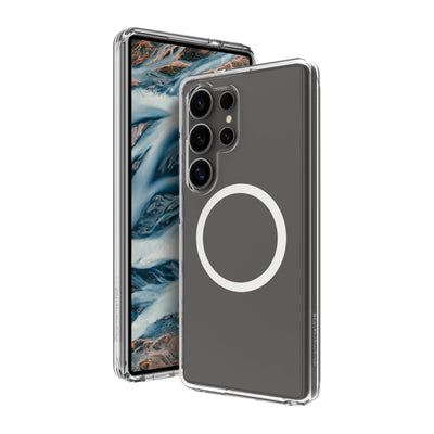 DBRAMANTE1928 Iceland Pro QI2 Case For Galaxy S25 Ultra 17,3CM (6.8) Transparent — image 1