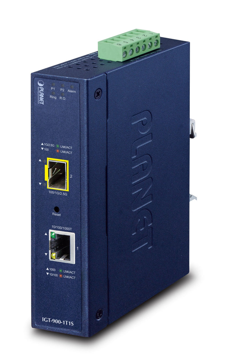 Planet Convertidor Medio Industrial 1-PORT Internal Blue