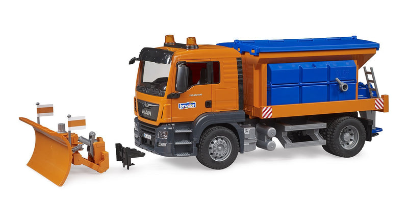 Bruder Man Tgs Quitanieves Con Cuchilla Cleaning 3785