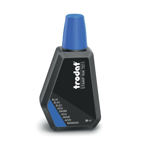 Trodat Ink Sellos Blue 28ML 7011/Sb