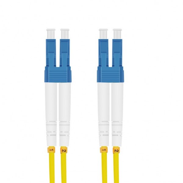 Helos Lwl Network Cable OS2 Duplex 3,0MM Lc-lc 9/125?M Yellow 15M Lszh