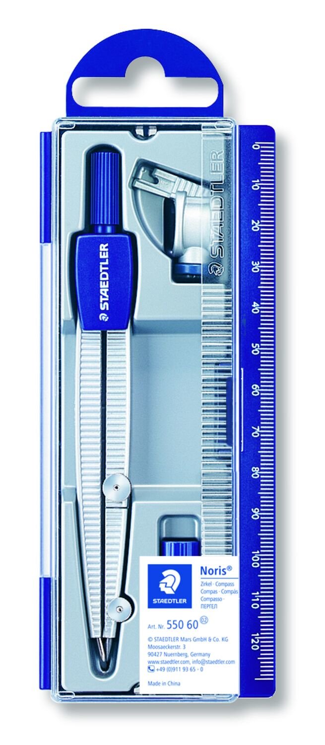 Staedtler Compás School With Inserción Plomo