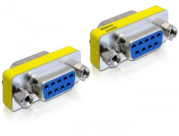 Delock Adapter SUB-D9 Female / Female