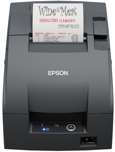 Epson Printer Ticket Matricial TM-U220IIB With Corte Automatic Connection RS232. Colour Black — image 1