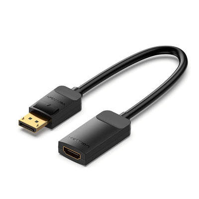 Vention Cable Converter Hbzbb DisplayPort Male HDMI 4K Female 15CM Black — image 1
