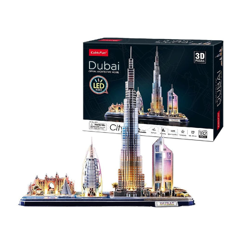 Cubic Fun Puzzle 3D LED Dubai