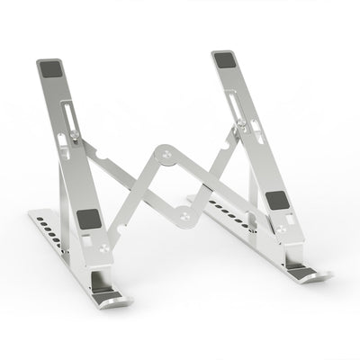 Aisens Stand Desktop Adjustable Laptop / Tablet - Silver — image 1