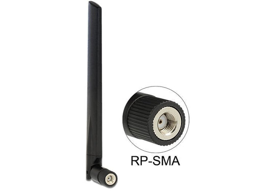Delock WLAN Antenna Rp-sma 802.11 AC/a/H/B/G/N Omnidirectional — image 1