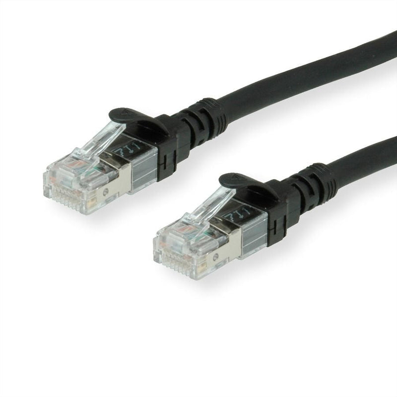 Roline Network Cable CAT.6A UTP, Component Level, Lsoh, Black 1,5M
