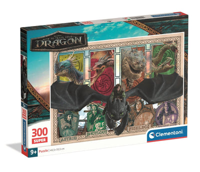 Puzzle Como Entrenar a Tu Dragon 300PZS — image 1