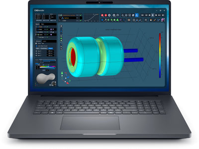 Dell Laptop Pro Max. 18 Plus MB18250 U7 265HX 32GB SSD 1TB Rtx Pro 2000 8GB 18 QHD + W11P — image 1