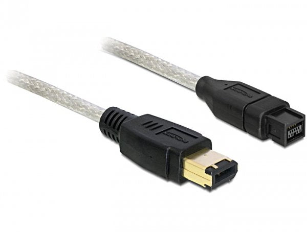Delock Cable Firewire FW400 6 Pines - FW800 9 Pines M/M 2,00M