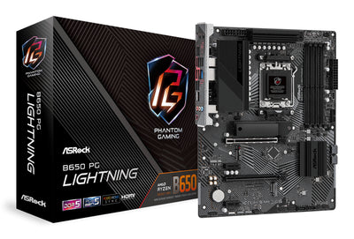 Asrock Motherboard B650 Pg Lightning AM5 ATX HDMI DDR5 Retail — image 1
