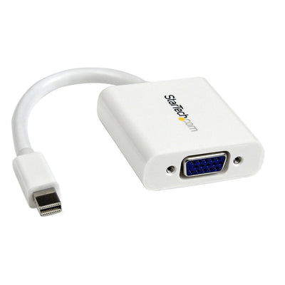 StarTech Adapter Converter Mini DisplayPort a VGA 1920X1200 Activo White MDP2VGAW — image 1