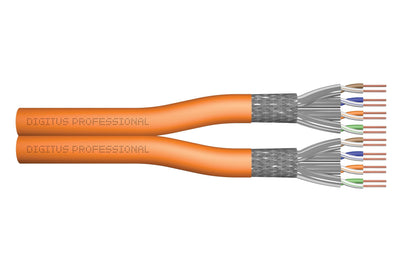Digitus DK-1743-VH-D-1 Network Cable 100M CAT.7 S/FTP (s-STP) Orange — image 1