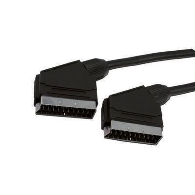 Mediarange Connector Cable Euroconector . 20 Pines M/M 1,40M Black