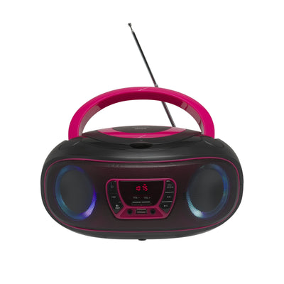 Denver Radio TCL-212 Pink/ Reproductor Cd/ USB/ Bluetooth — image 1