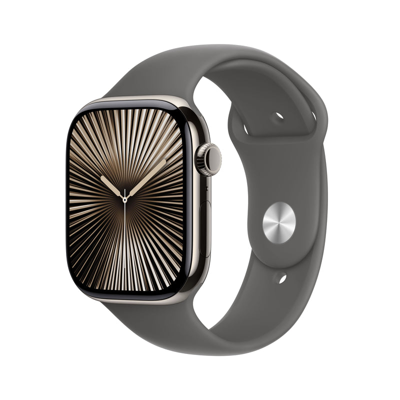 Apple Watch Series 10 OLED 46MM Digital 416 X 496 Pixels Pantalla Touchscreen 4G Titanio Wi-Fi GPS (satélite)
