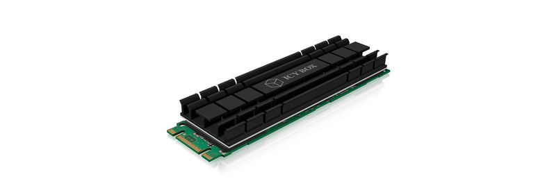 Disipador Calor Icybox Drive SSD M.2 2280 IB-M2HS-701 Black